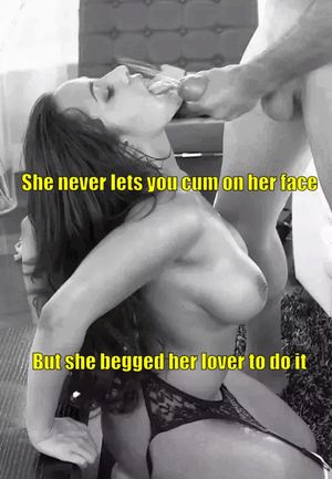 Big Tits Cheating Housewife cumshot caption