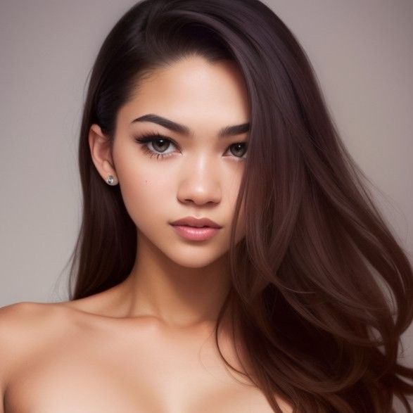 AI Zendaya art