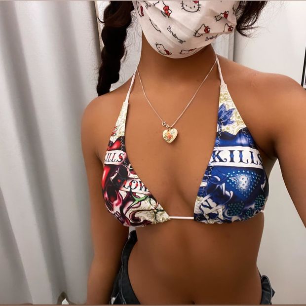 I'd love to put a little white on those pretty black tits...