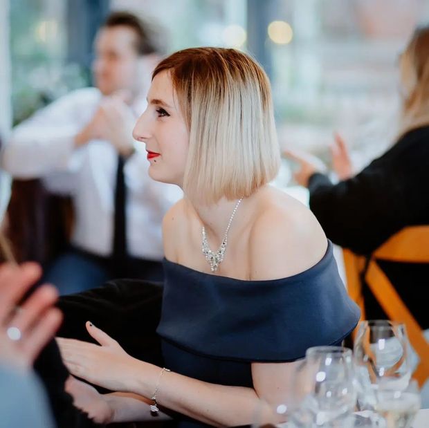 She's at a wedding, why don't you have fun and ruin it by pulling down that dress and fucking her in front of her entire family...