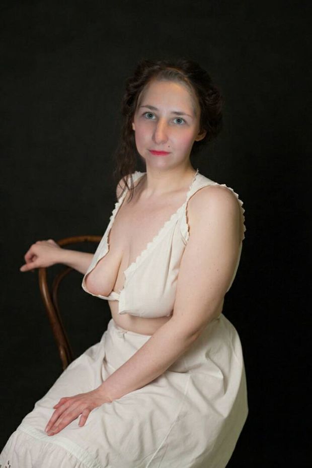 Mature posing