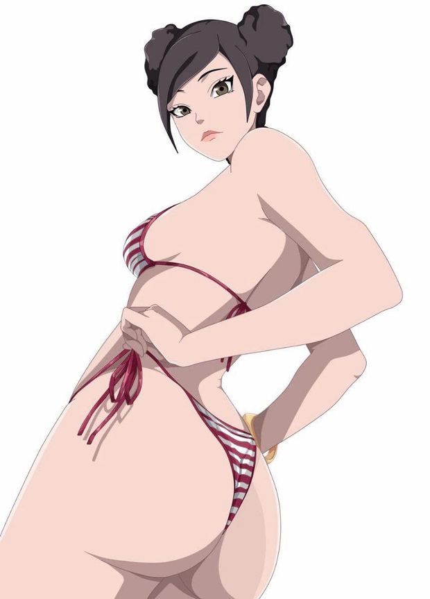 Tenten being hot