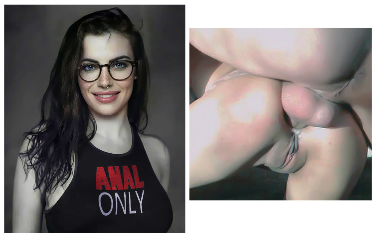 Your girlfriend loves it when it goes only in the ass