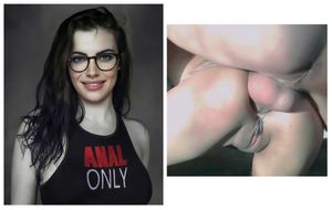 Your girlfriend loves it when it goes only in the ass