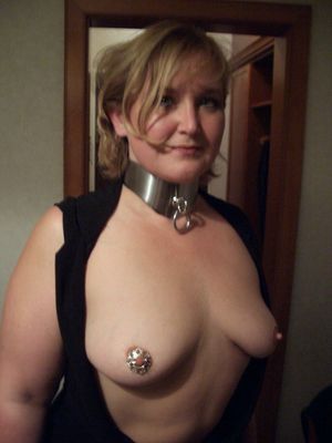 Female slave ready to be used.