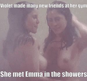 Lesbian Shower