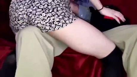 How to have a Wank on Daddy's Leg