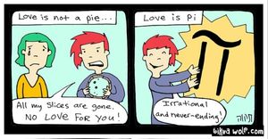 Love is like a pi