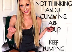 I always think about cumming