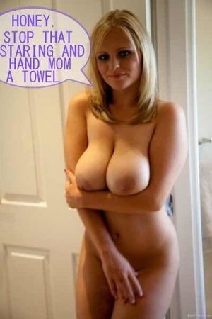 Ain't no way in fuck I'm handling her a towel