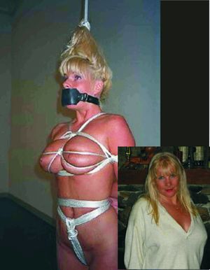 You'd never guess this mature housewife is a slave in her personal life. She loves being tied up and used.