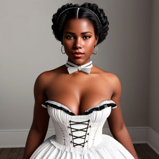 Beautiful Black maid