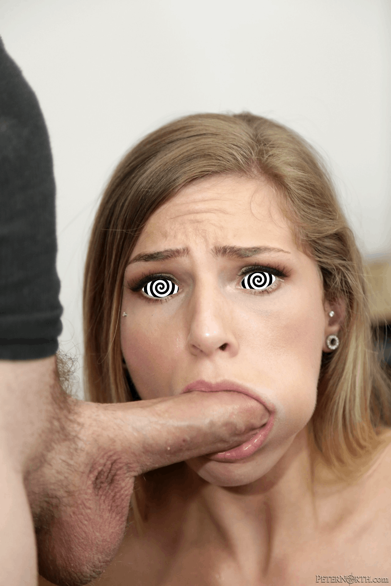 Devoted to sucking cock.