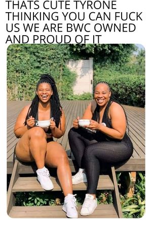 They proud to be bleached