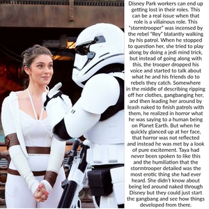 Taya had an enlightening time at Disney