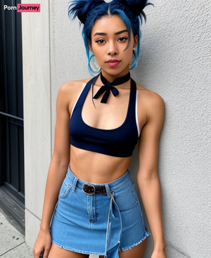 AI Mixed Race babe 1