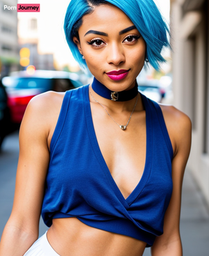 AI Mixed Race babe 2