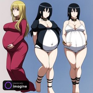 Hentai, pregnant slave wives