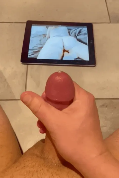 My favorite boyfriend always takes care of me with hot cum tributes! Even hubby loves it!