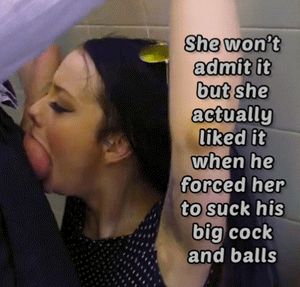 She loves being a dick slave