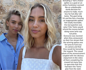 Lisa and Lena know what their fans want but more importantly they know what they themselves want