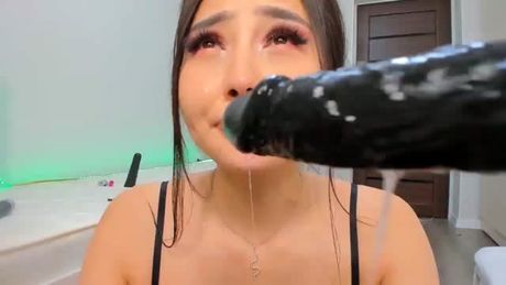 dildo blowjob