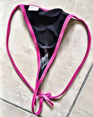 Mandee always leaving her thong for me to sniff and lick her pussy cream #MandeeCandy