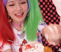 More cream for her sundae