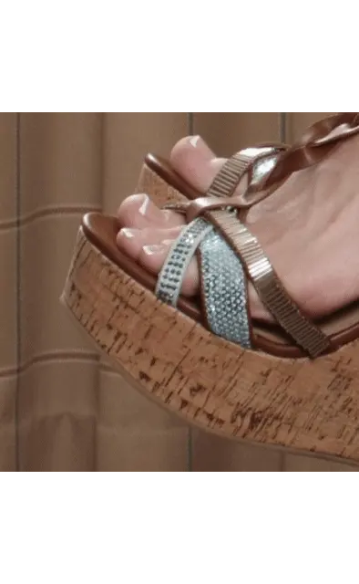 Hottest wedges platforms heels foot Sydney Cole