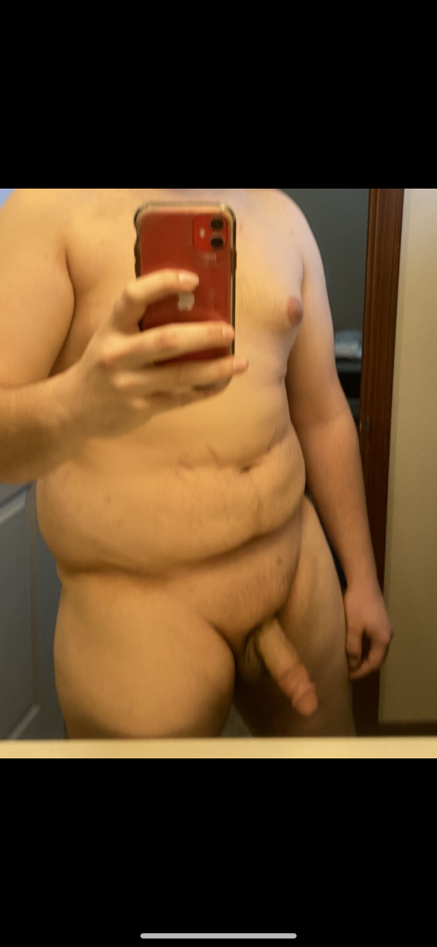 Naked selfie