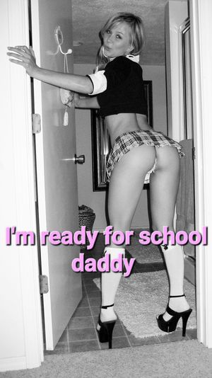 I'm ready for your hard cock to teach me a lesson daddy