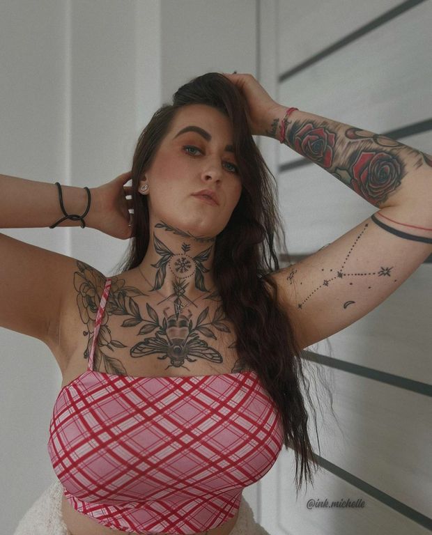 Tits and tattoo