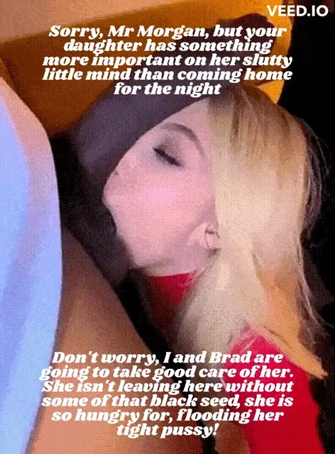 All it took for your daughter to submit was a glance at those massive bbc's
