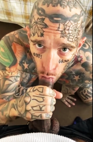 Sucking My Tattoo Artist