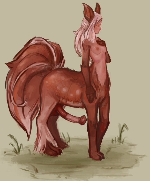 Brown Futa Centaur