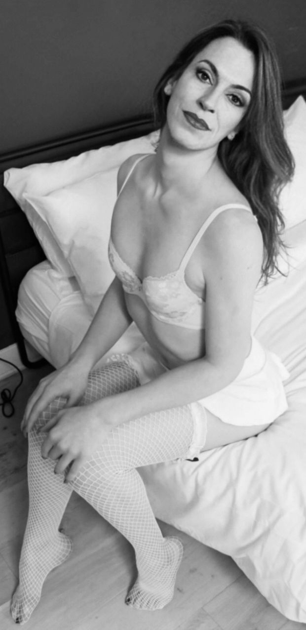 Sexy Brunette Tgirl