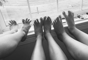 these teens need cum on their toes