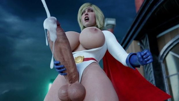 3D Futa. God I love my super powers