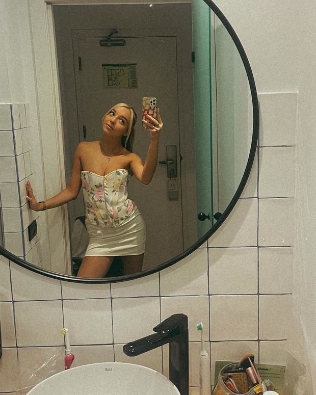 I found Lily like this in the bathroom once, the same day I took her anal virginity... I'll never forget how she cried for me to stop...