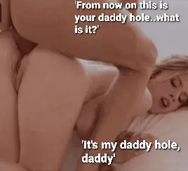 Surrendering her butt hole to her new stepdaddy