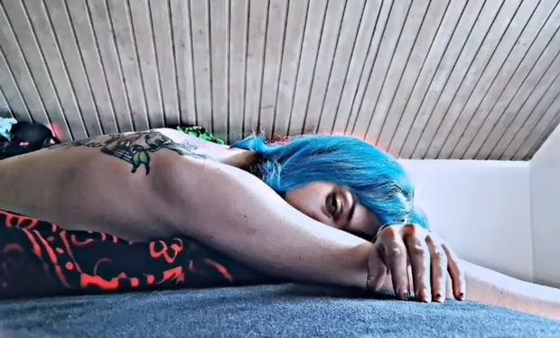 Blue bitch with amazing sex