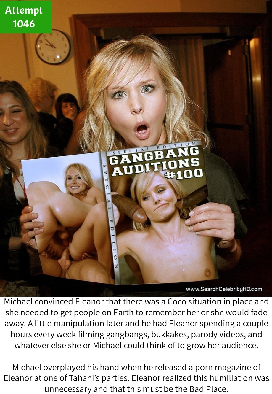 Eleanor Shellstrop: Stuck in a Horny Good Place (part 3 but works as a standalone)