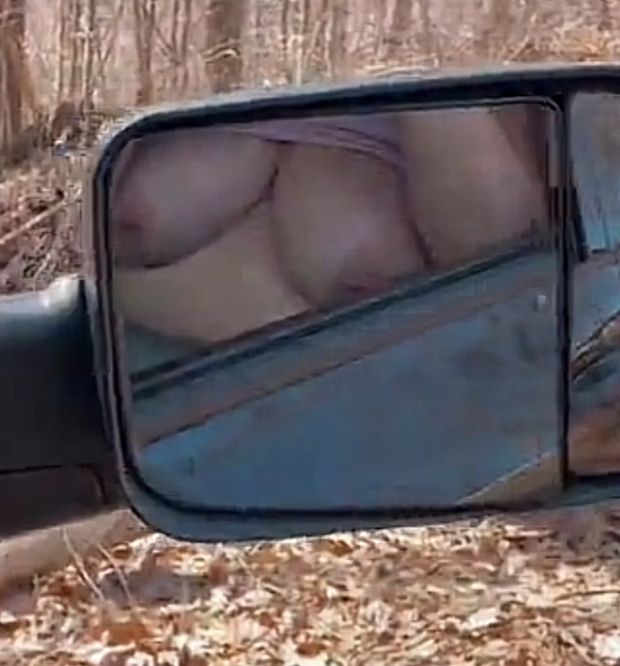 Boobs out