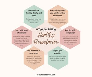 healthy boundaries > people-pleasing