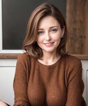 AI ART | Big Tits in Sweater