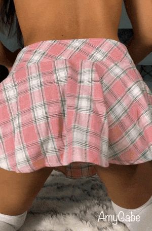 Plaid skirt by Amy Gabe