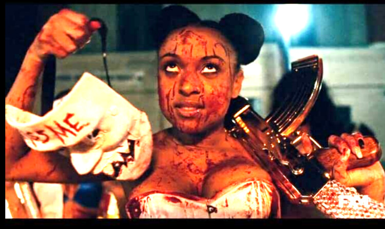 Evil college purger mask babe Kimmy is back! AND SHE HERE FOR THAT CANDY SHE CRAVES!
