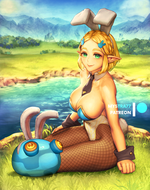 Bunnygirl Zelda by Mystra77