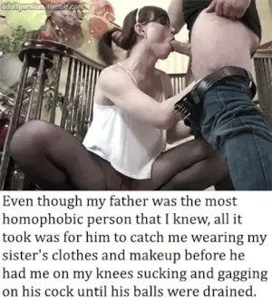 You wanted Dad to catch you