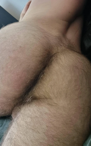 Hairy ass